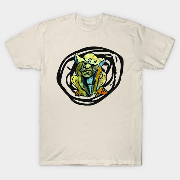 Gargoyle T-Shirt by PaintingsbyArlette